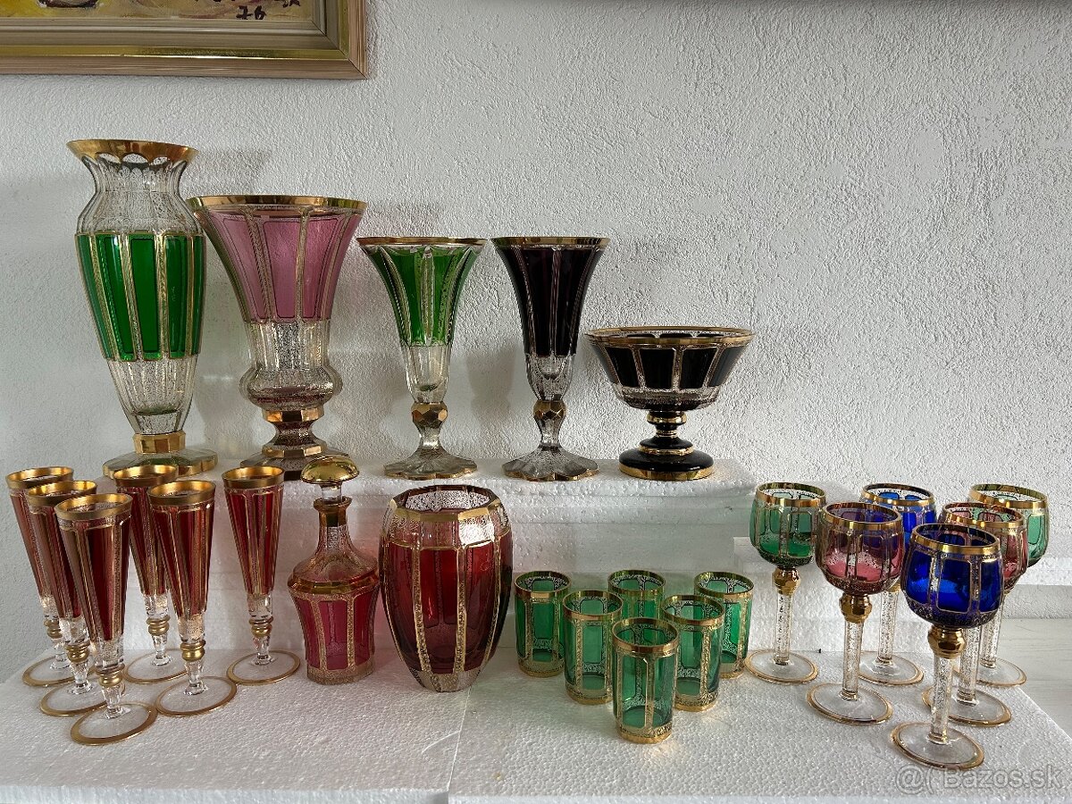 Lištované sklo Kamenický Šenov