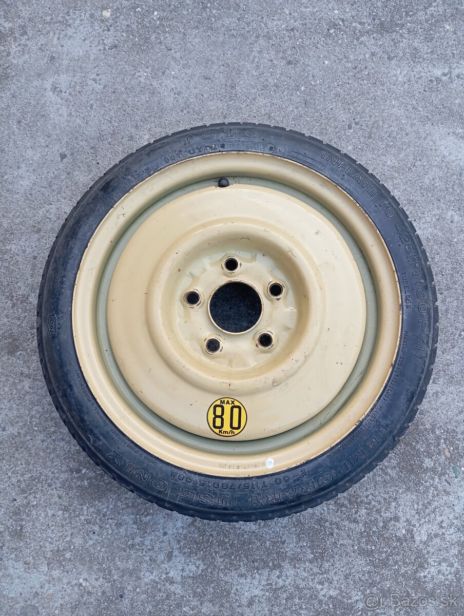 5x114,3 Dojazdove koleso