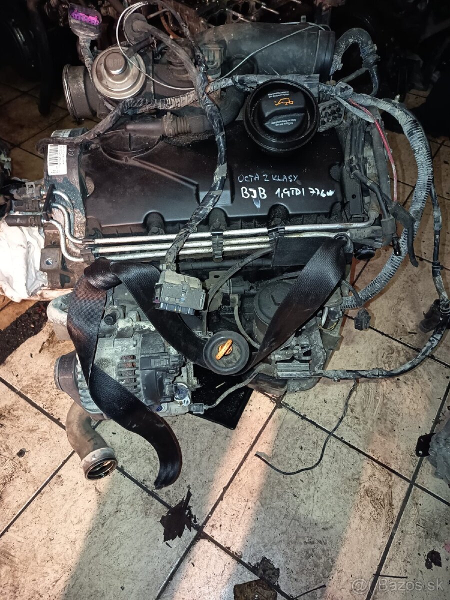 Predám motor 1,9 TDI 77kw BJB