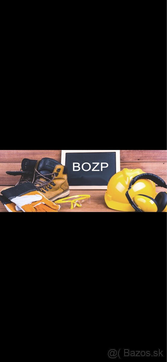 Technik BOZP - materiály