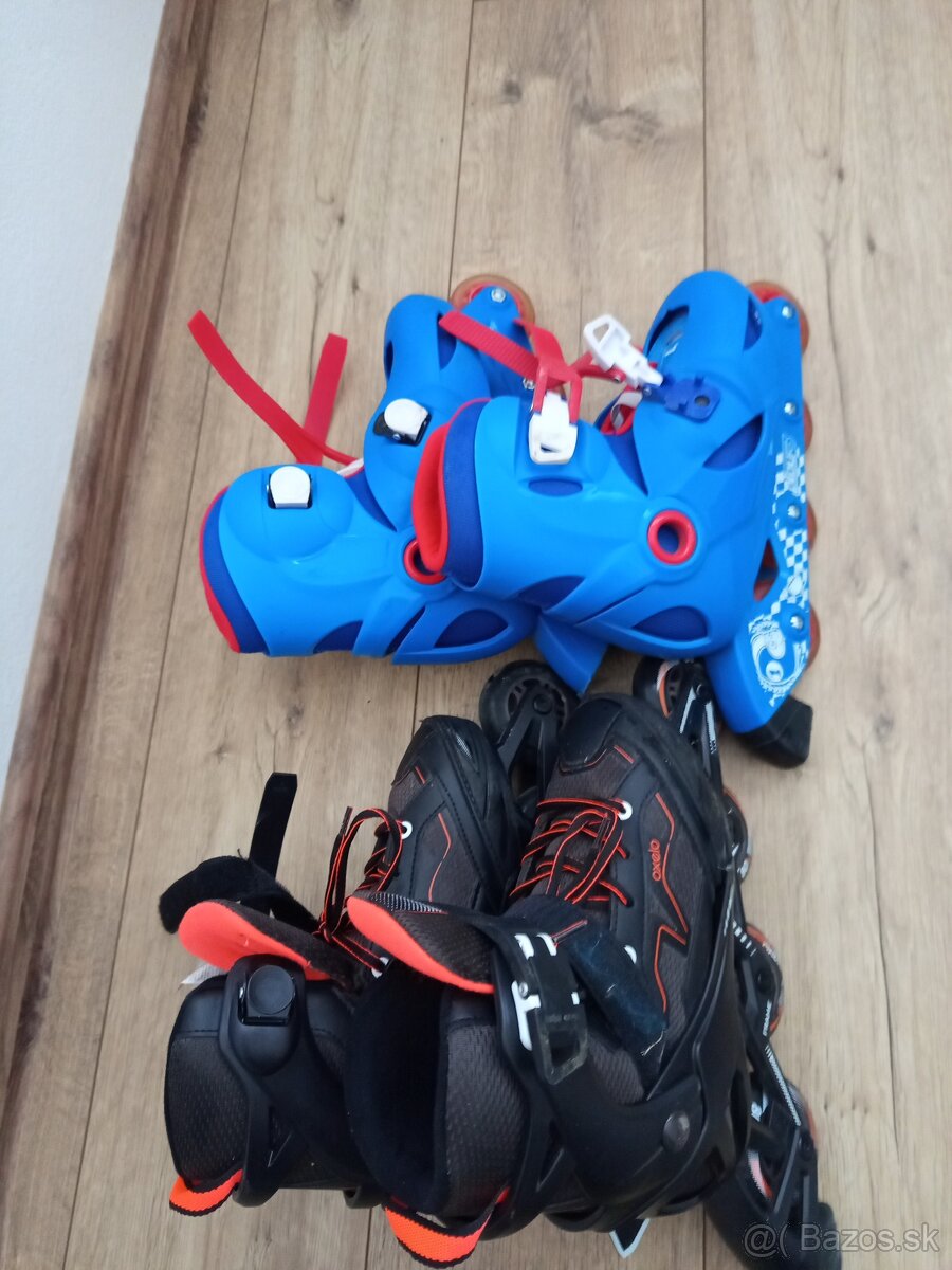 Detské kolieskové korčule