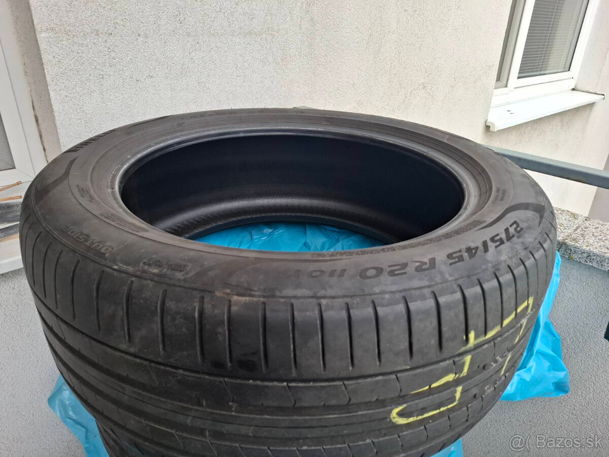 Letne Pirelli PZero Runflat 275/45 305/40 R20