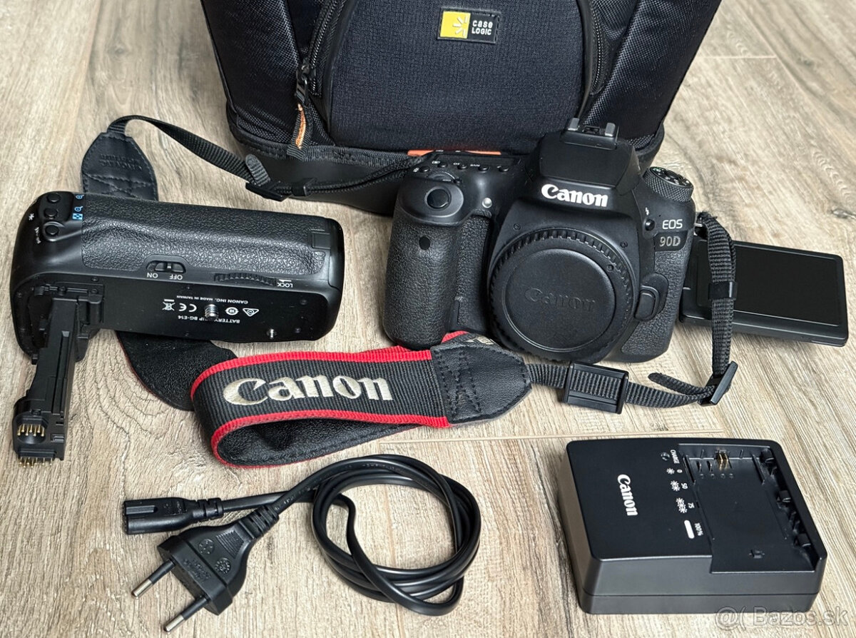 Canon EOS 90D + Canon BG-E14 Battery grip