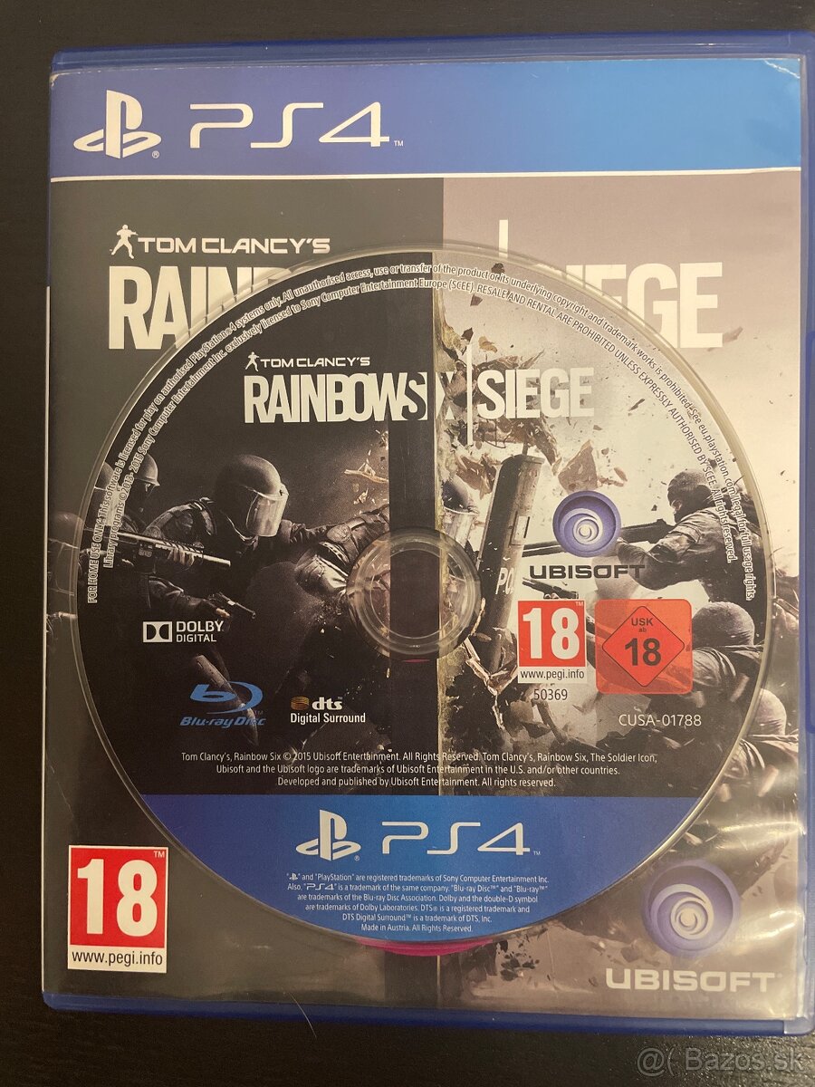 Rainbow six siege cedečko