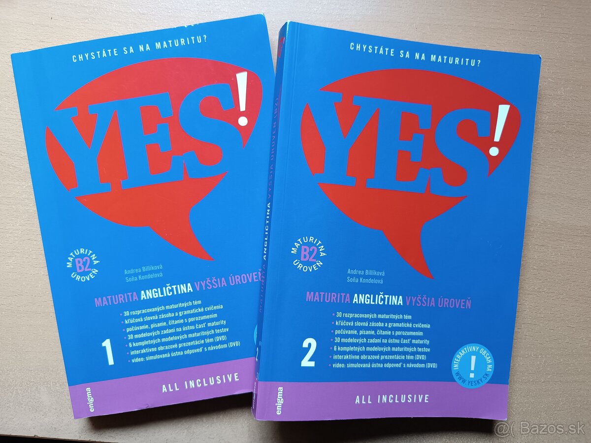 YES - maturita z angličtiny B2