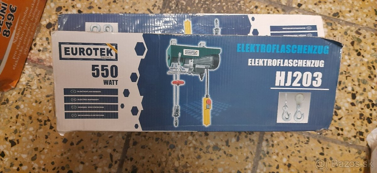 Elektrický lanový naviják HJ203