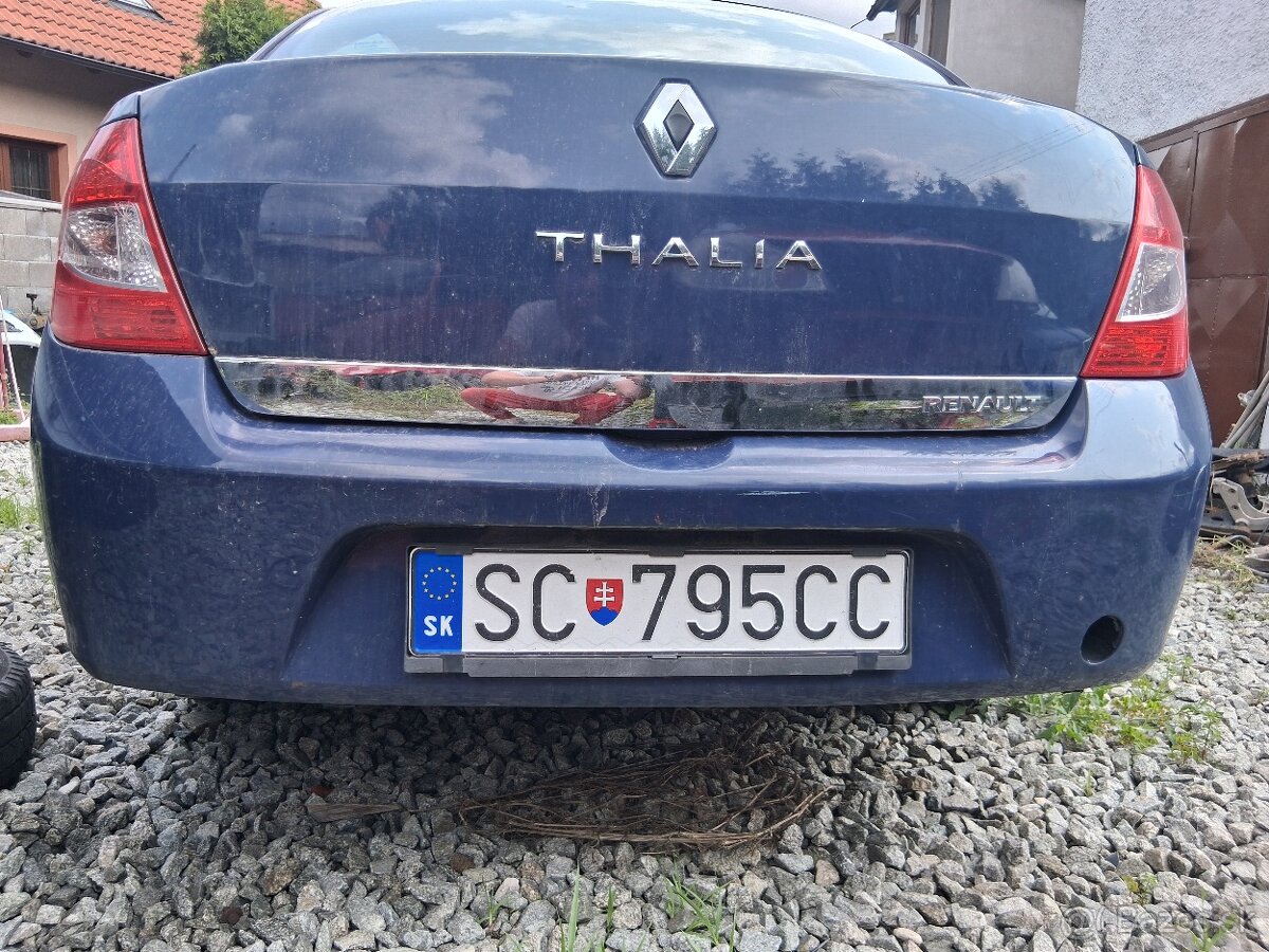 Predám zadný nárazník na Renault Thália 1.2 55kw rok2011