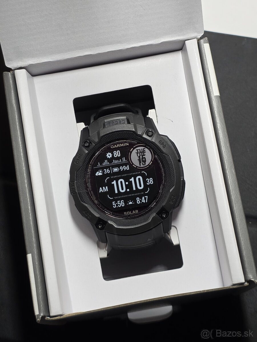 Predám hodinky Garmin Instinct 2X Solar Gray