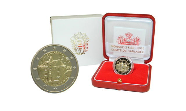 2 euro Monako 2025 proof