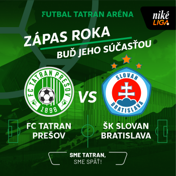 Tatran Prešov - Slovan Bratislava
