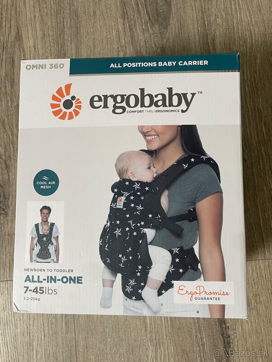 Ergobaby detský nosič Omnia 360