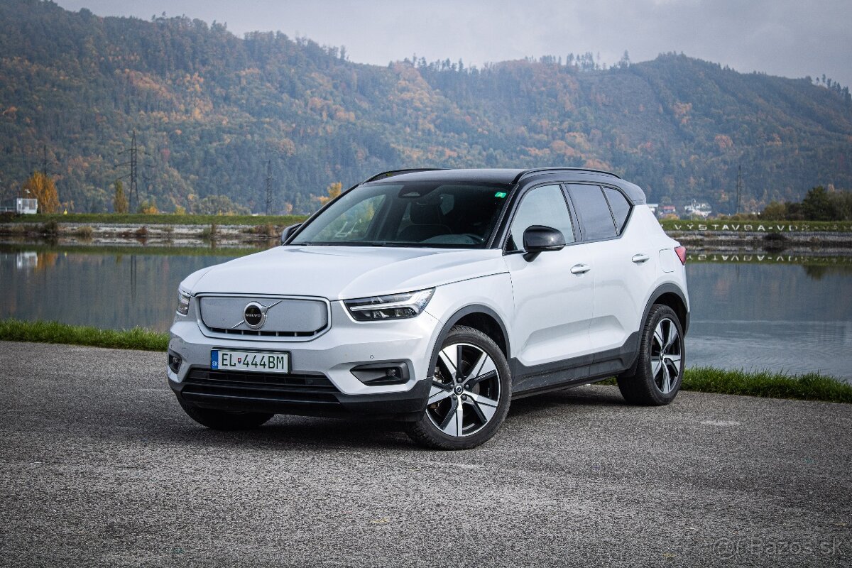 XC40 P8 Twin motor AWD, El. ťažné, Harman, Asistenti,91% SOH