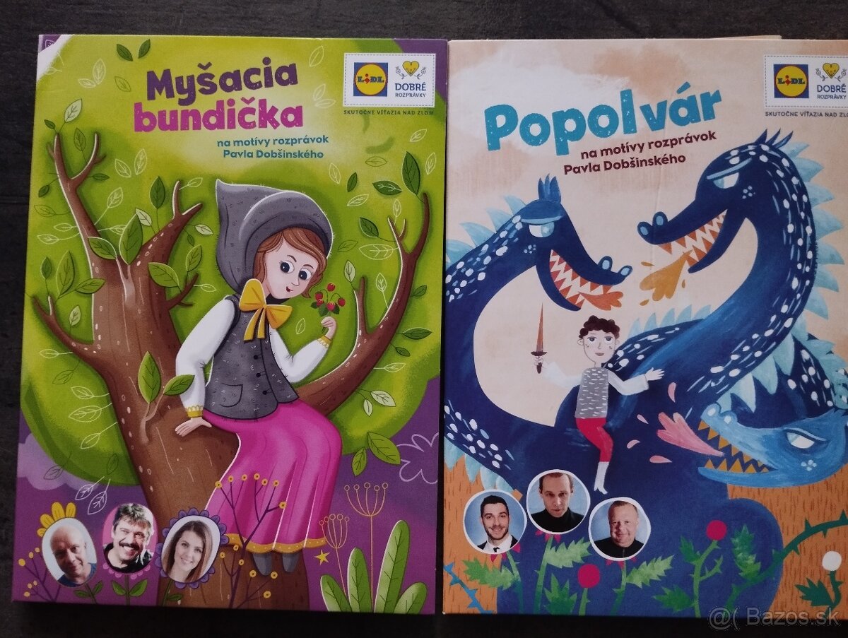 Predám CD rozprávky z edície LIDL