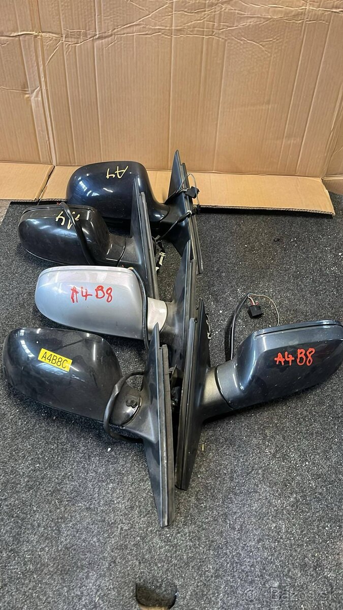 Spätne zrkadla AUDI A4 B8