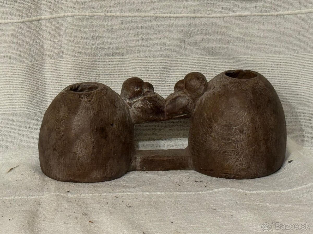 Drevené nádobky na olej