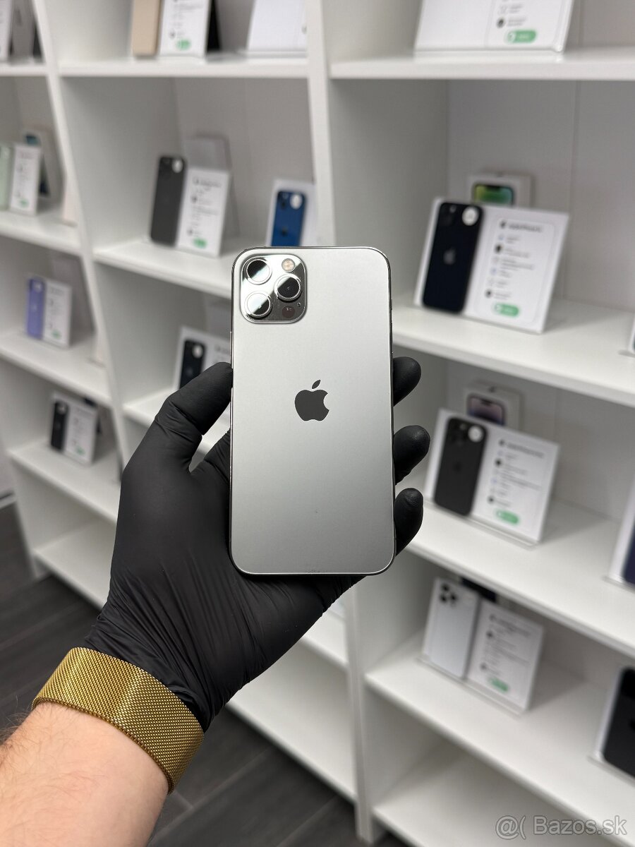 ZÁRUKA 2 ROKY / Apple iPhone 12 Pro 512GB Graphite, 100%