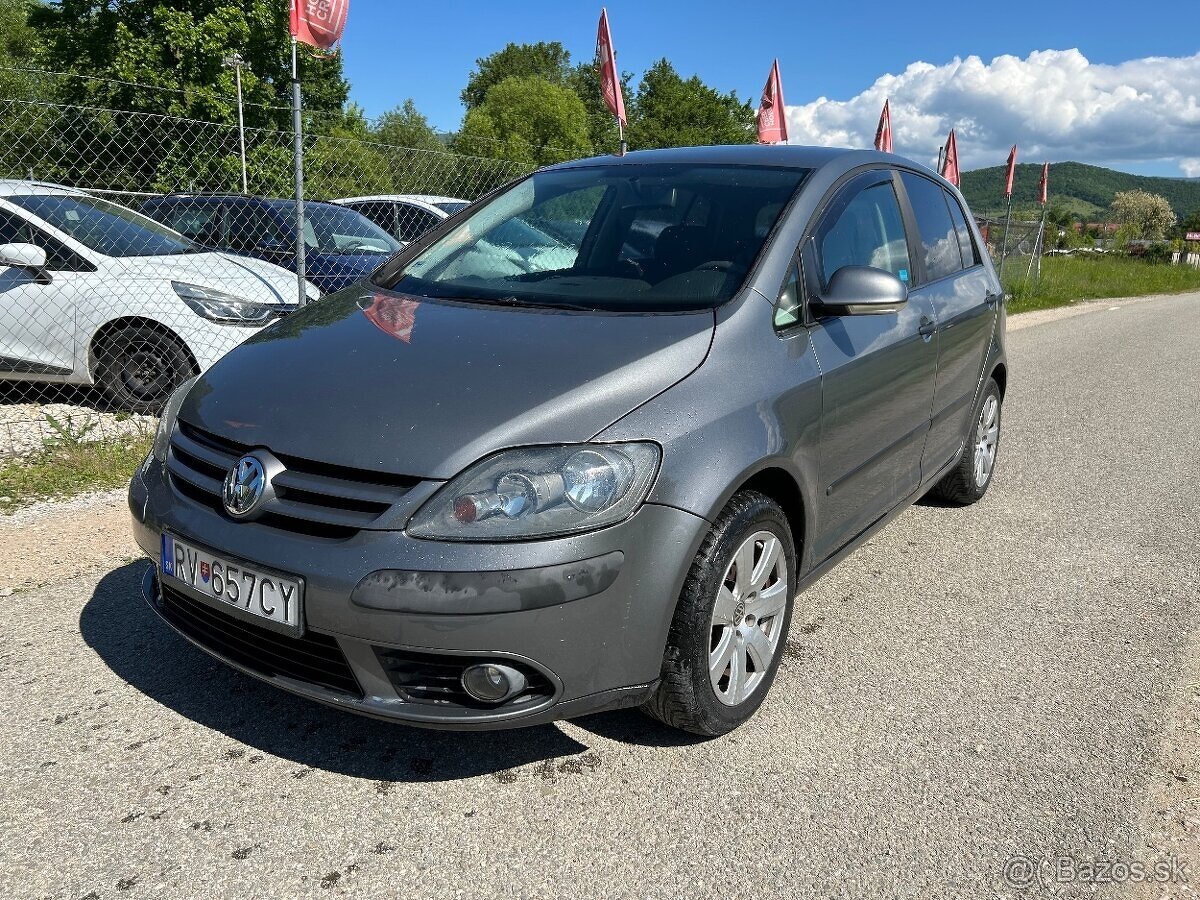 VW Golf 5 plus 1.6 benzin/vymením