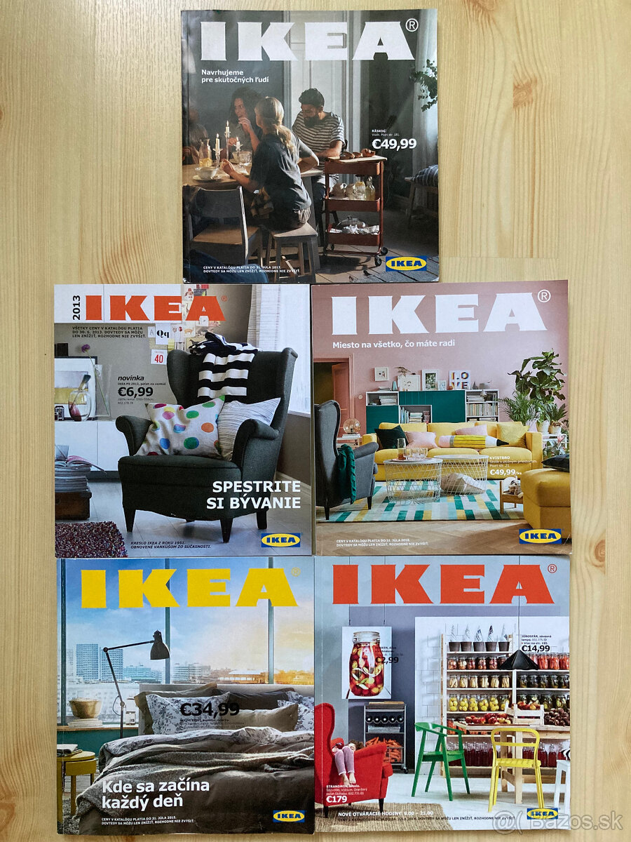 IKEA katalogy