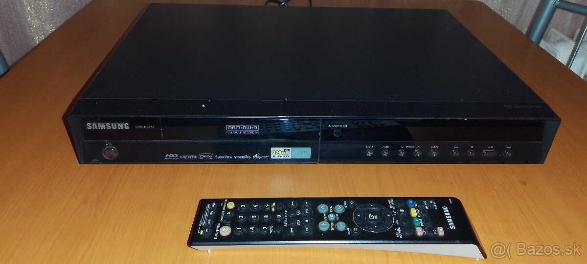 DVD Recorder s HDD 320GB Samsung DVD - HR 757 s HDD 320