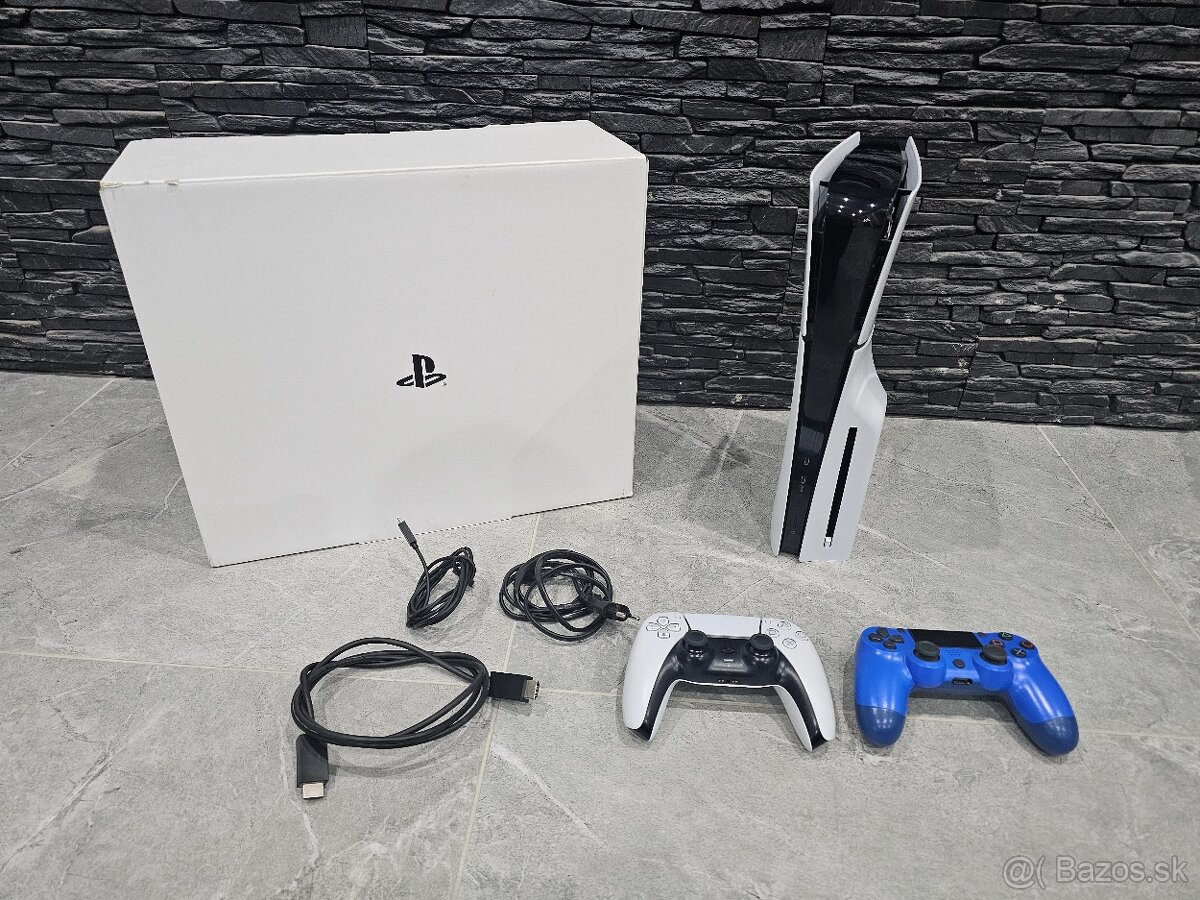 Playstation 5 Slim (s mechanikou) 1TB + zaruka
