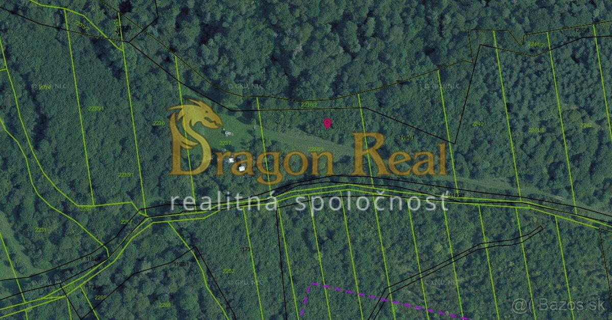 Pozemok vhodný na rekreáciu o rozlohe 1735 m2 – Fintice