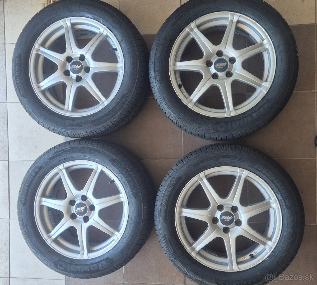Predám 16" ALU disky zn. PLW