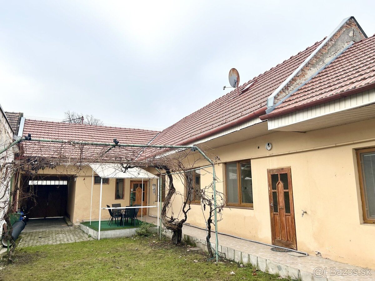 Na predaj čiastočne zrekonštruovaný RD v obci Dolná Krupá