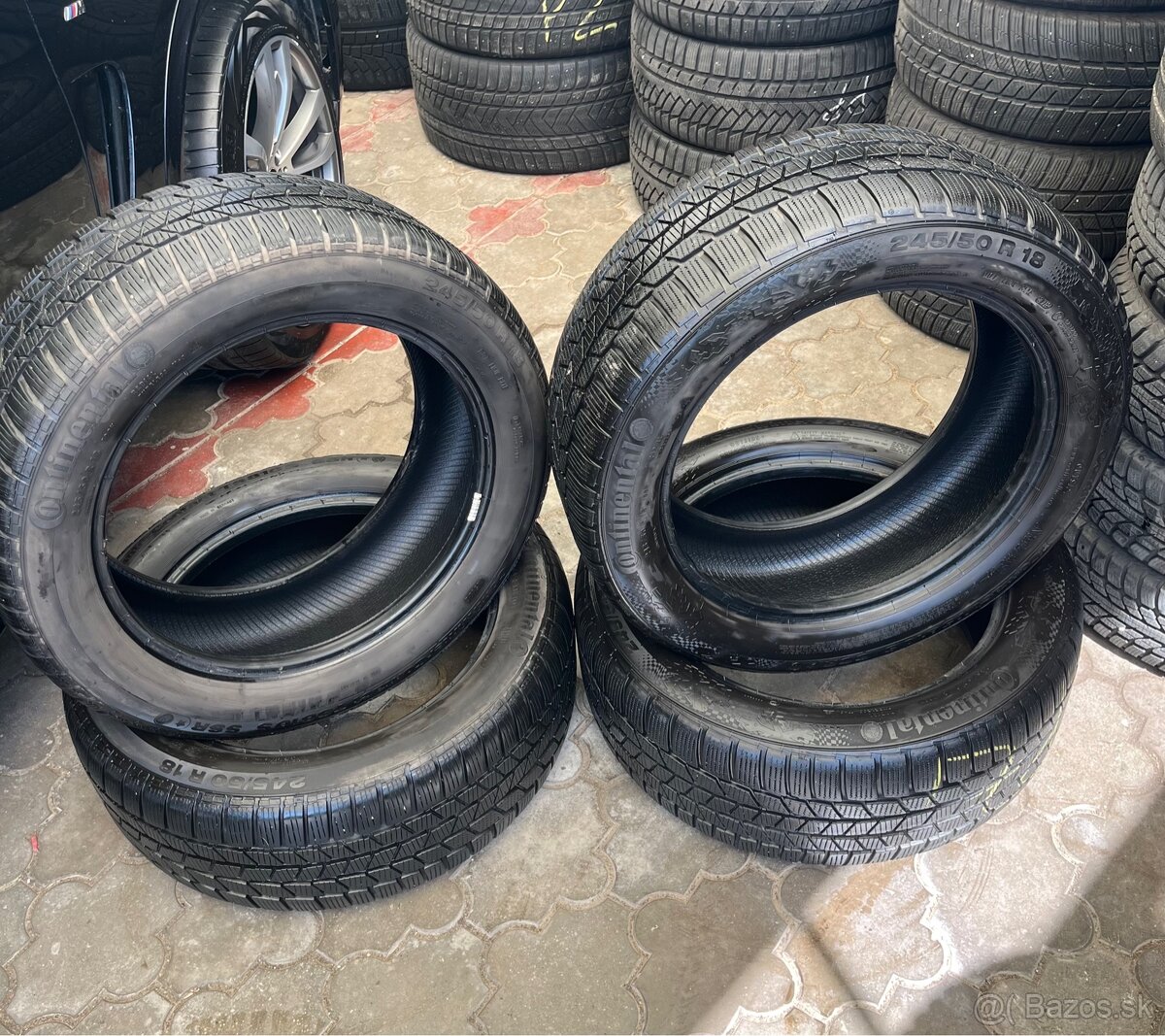 245/50 R18 Zimne Continental Runflat BMW