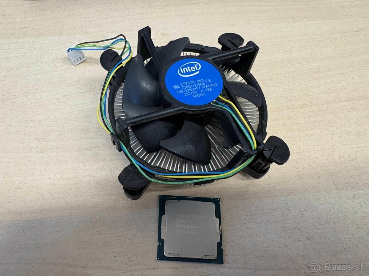 Intel G550 + 4GB DDR3 + chladic