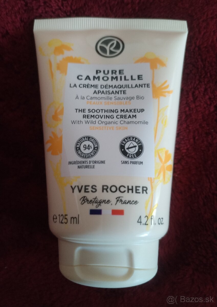 Yves Rocher odličovací krém s bioharmančekom 125 ml