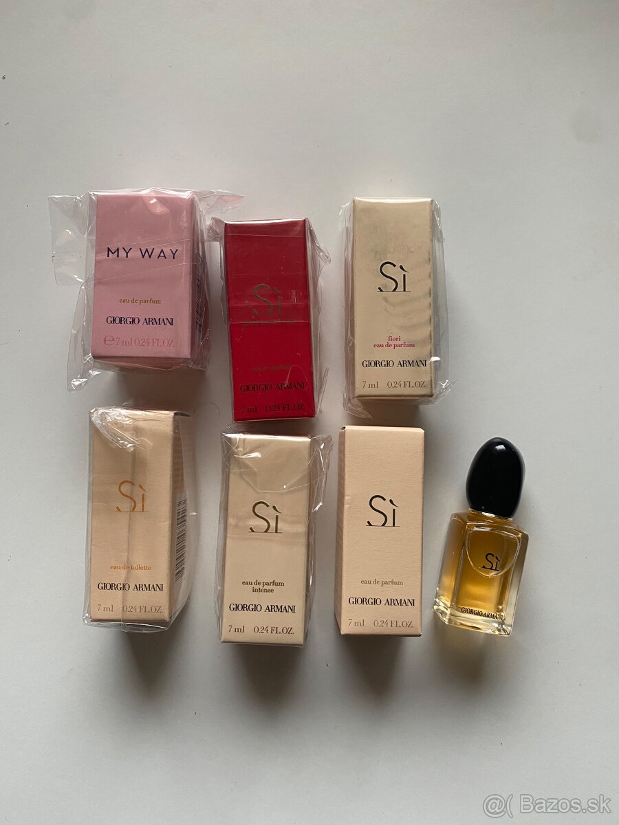 Mini parfumy Giorgio Armani