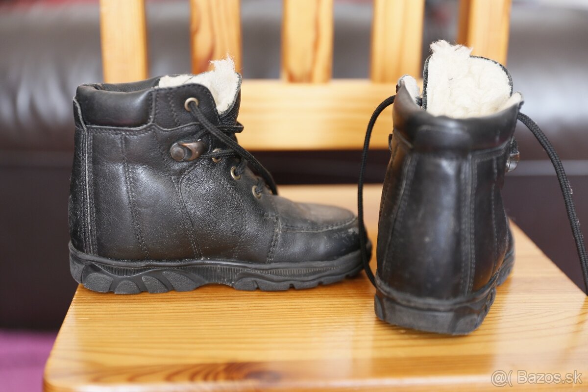 Kožušinové zimné topánky