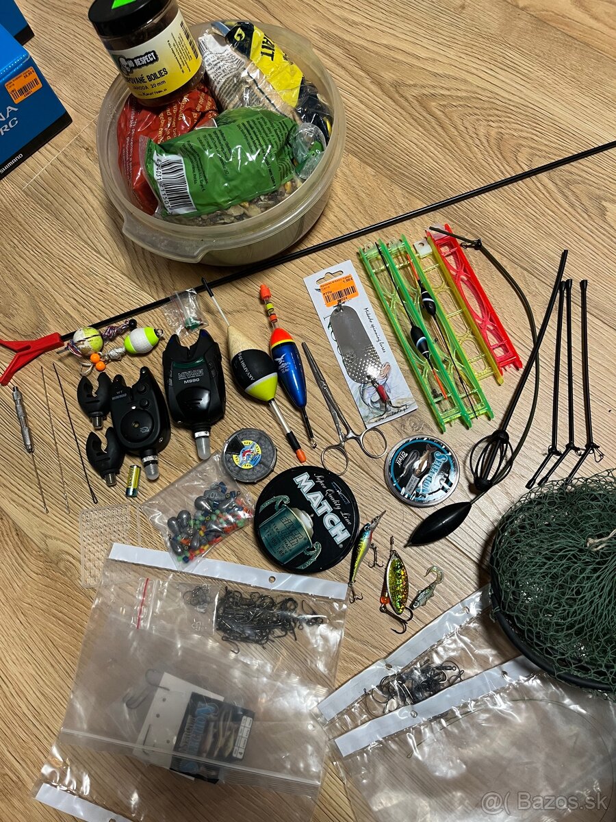 Rybárska výbava, iba všetko spolu