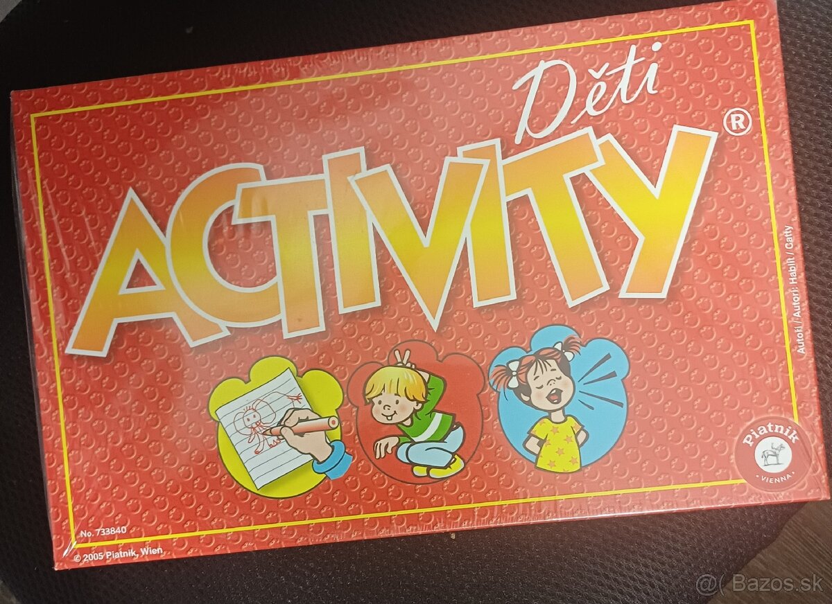 Nová spoločenská hra Activity Deti (Piatnik)
