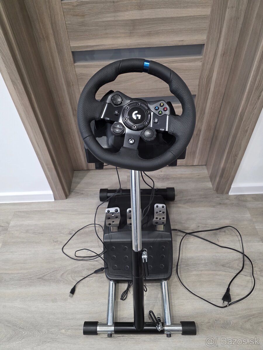 Logitech G923 + Wheel Stand Pro stojan