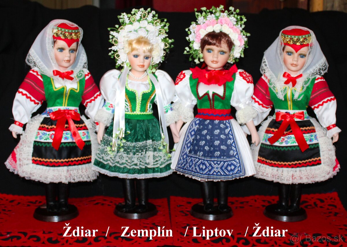 Predám nové slovenské krojované bábiky