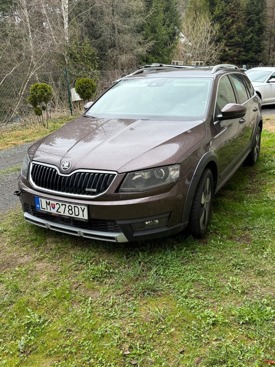 SKODA OCTAVIA SCOUT 2.0 TDI DSG 4x4 NOVÝ MOTOR