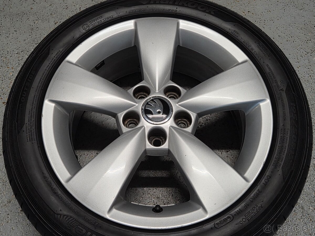 15" ŠKODA (5x100) + Hankook 95%