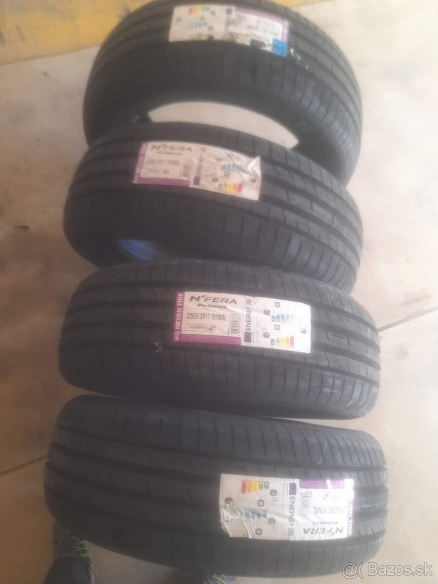 Predam nove let pneu nexen 4ks 225/55-17