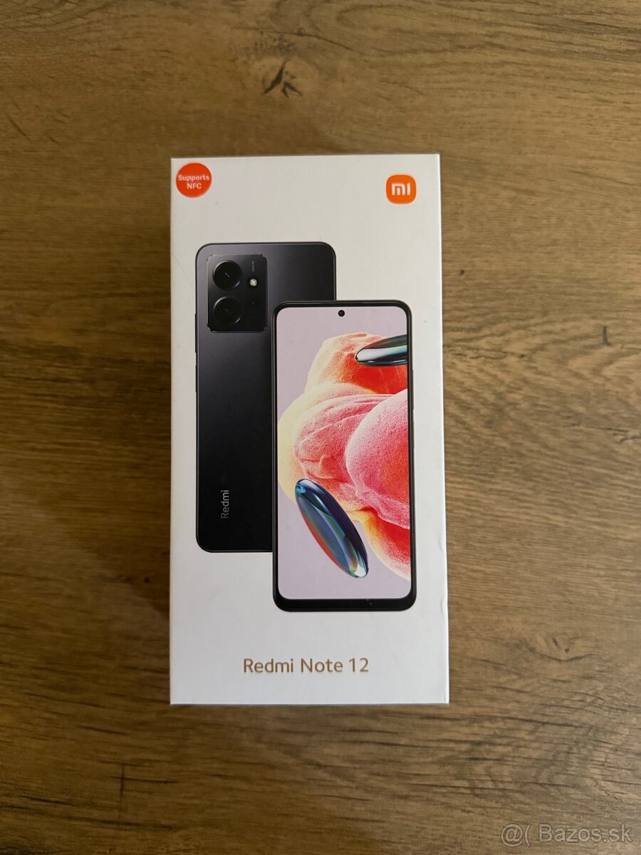 📱 Xiaomi Redmi Note 12 – 128 GB / 4 GB RAM – Modrý