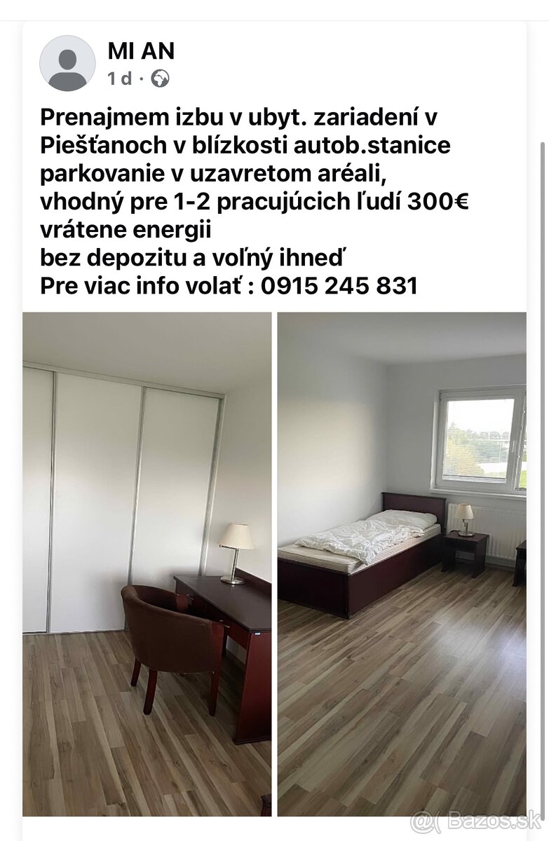 Prenájom