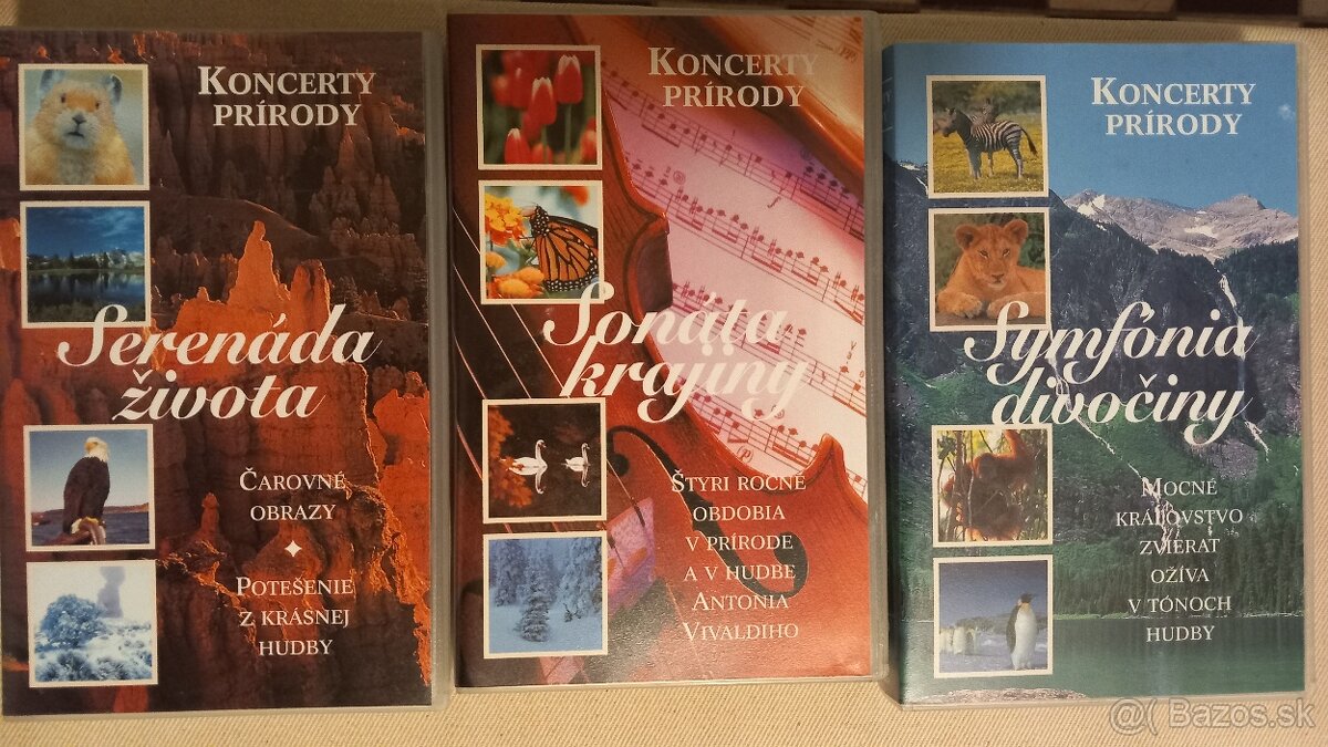 predam VHS originály