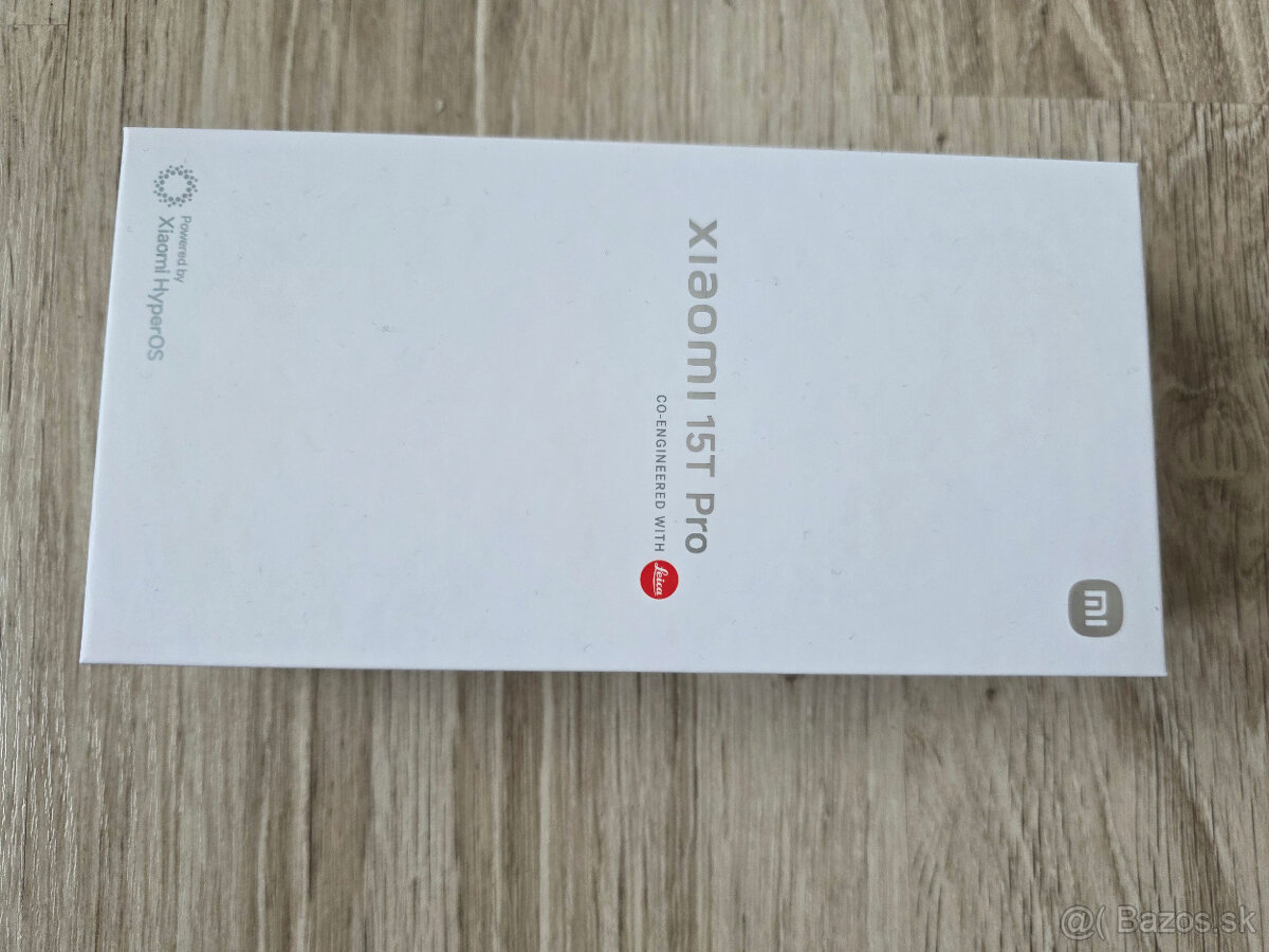 Xiaomi 15T Pro 12 GB/256GB Gray - nový nepoužívaný