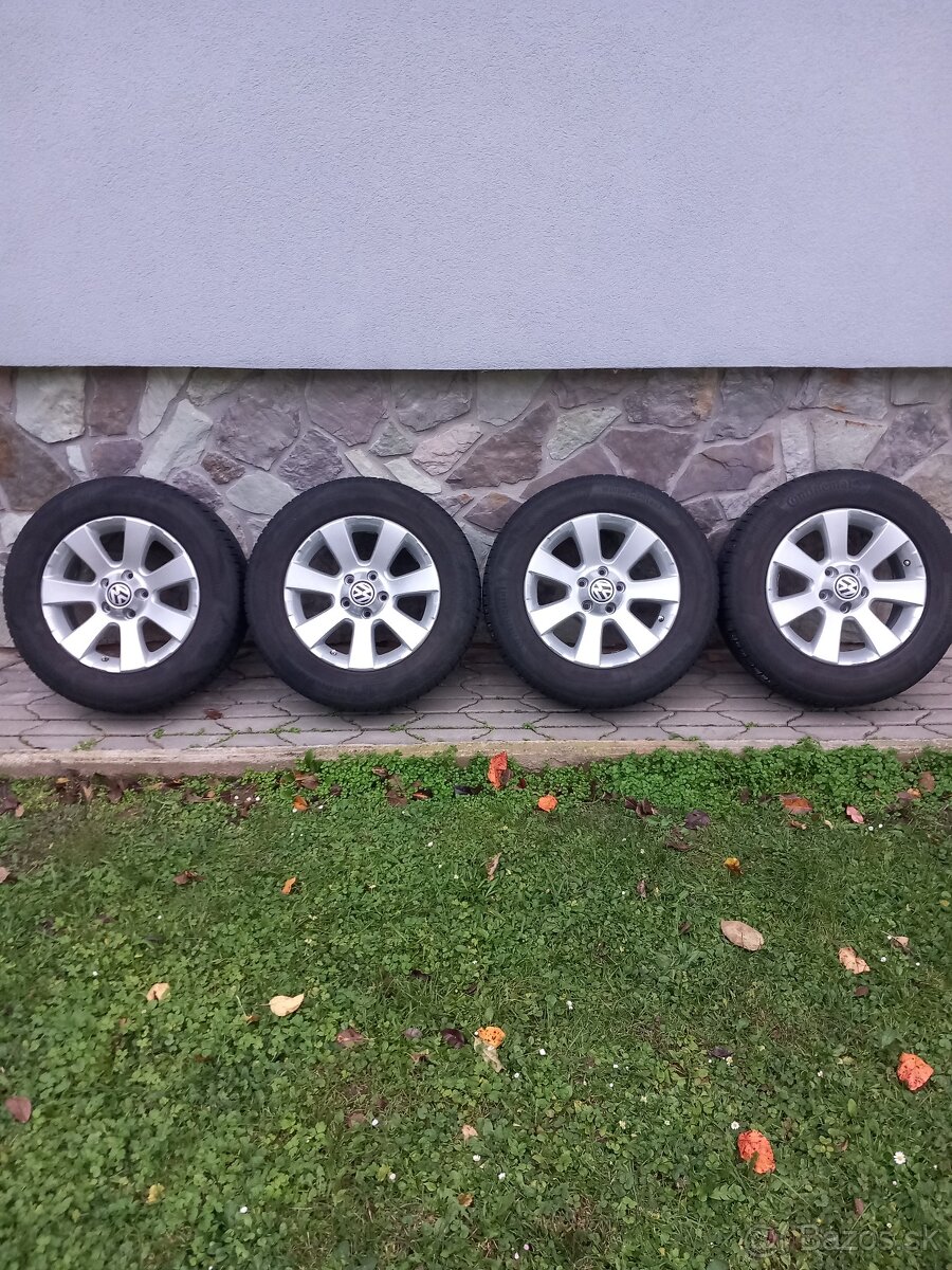 Predám kompletné kolesá pre volkswagen tiguan
