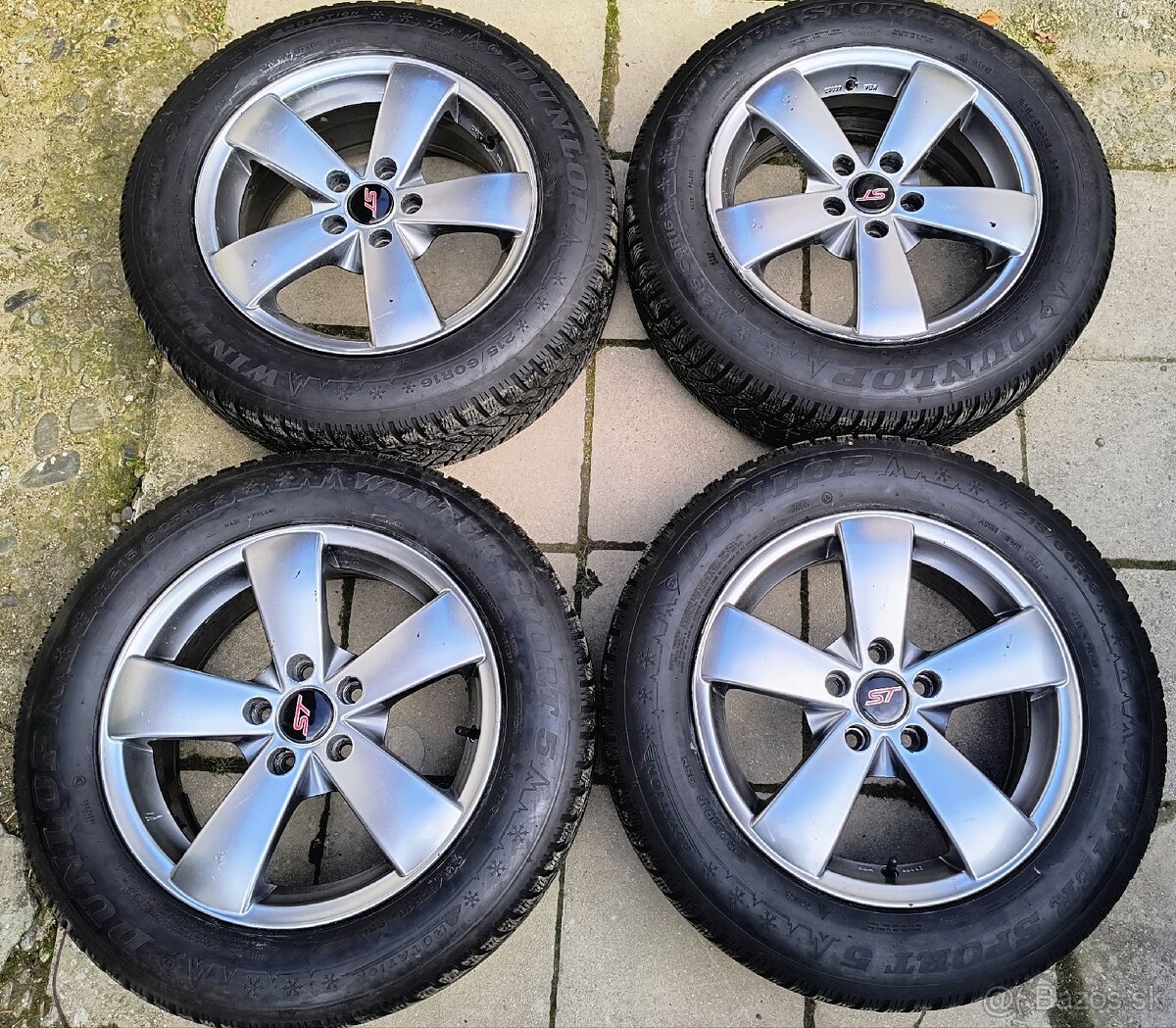 215/60 r16 5x108 zimná sada