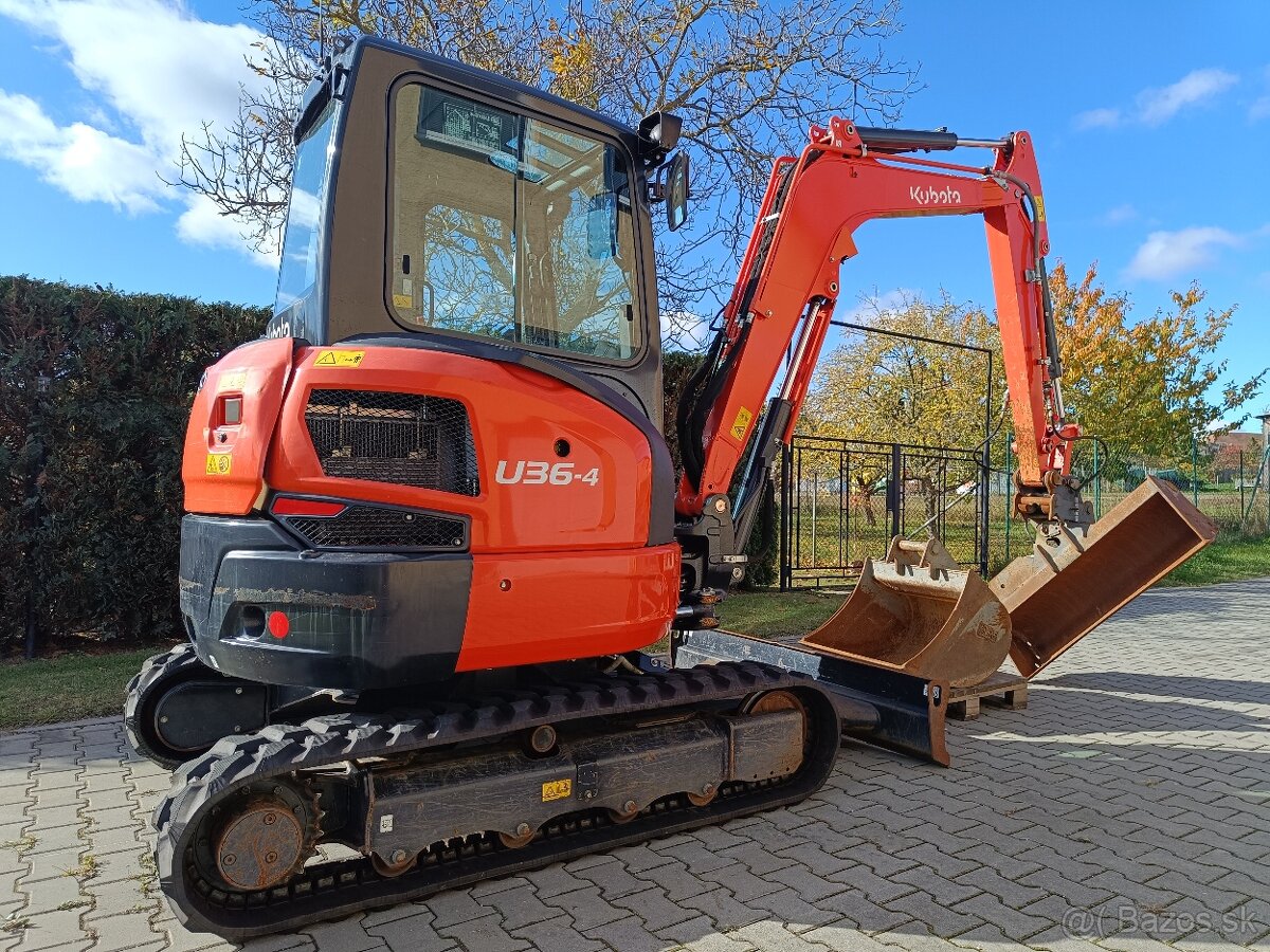 Minibager Kubota U 36-4 r.v.2021
