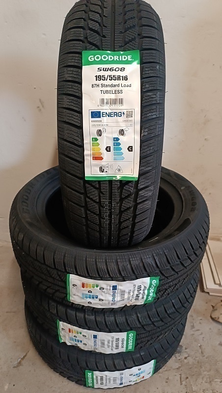 195/55 R16 zimné pneumatiky DOT 2025