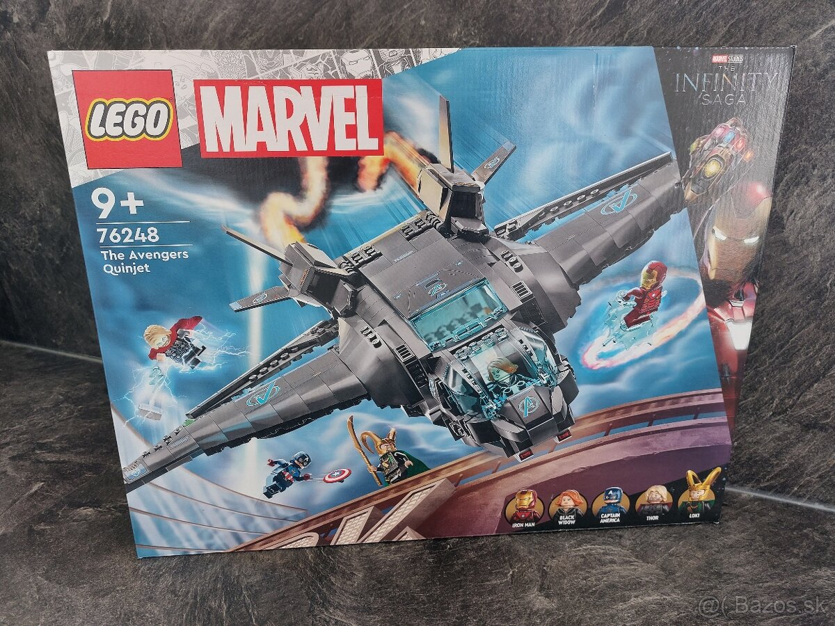 LEGO Marvel Super Heroes 76248: Stíhačka Avengers Quinjet