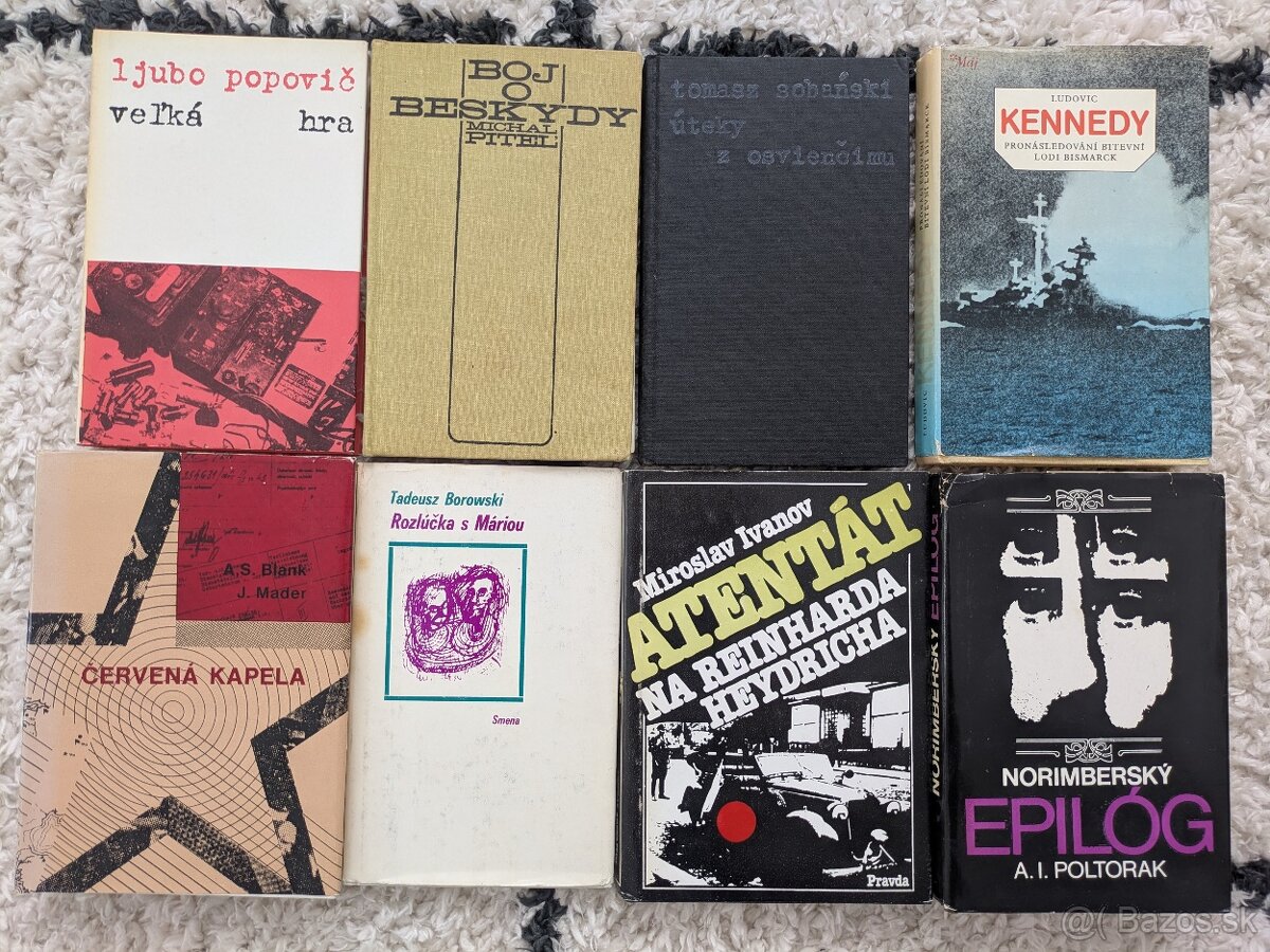 Knihy s vojnovou tématikou