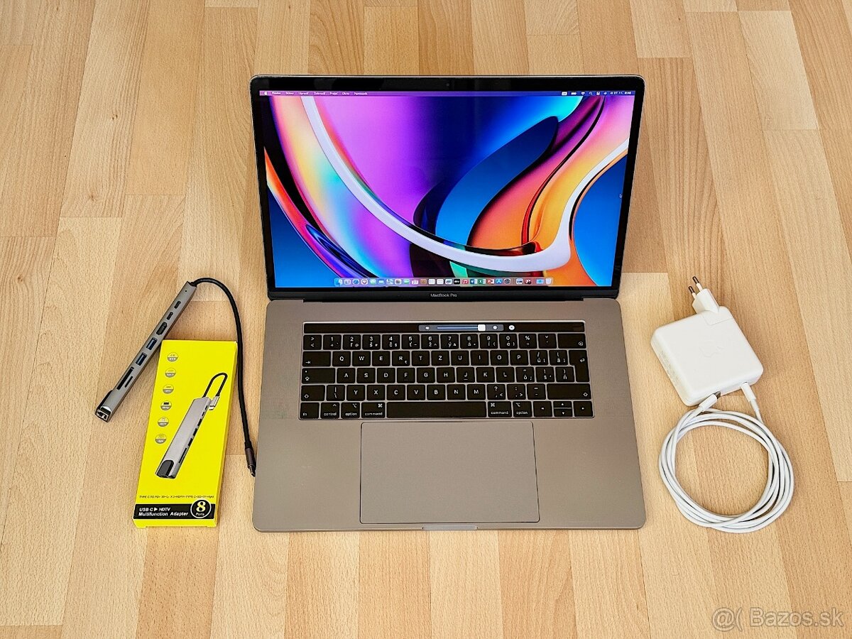 MacBook Pro 15" i7-2.6GHz/16GB/512GB, NOVÁ BATERKA,TOP STAV